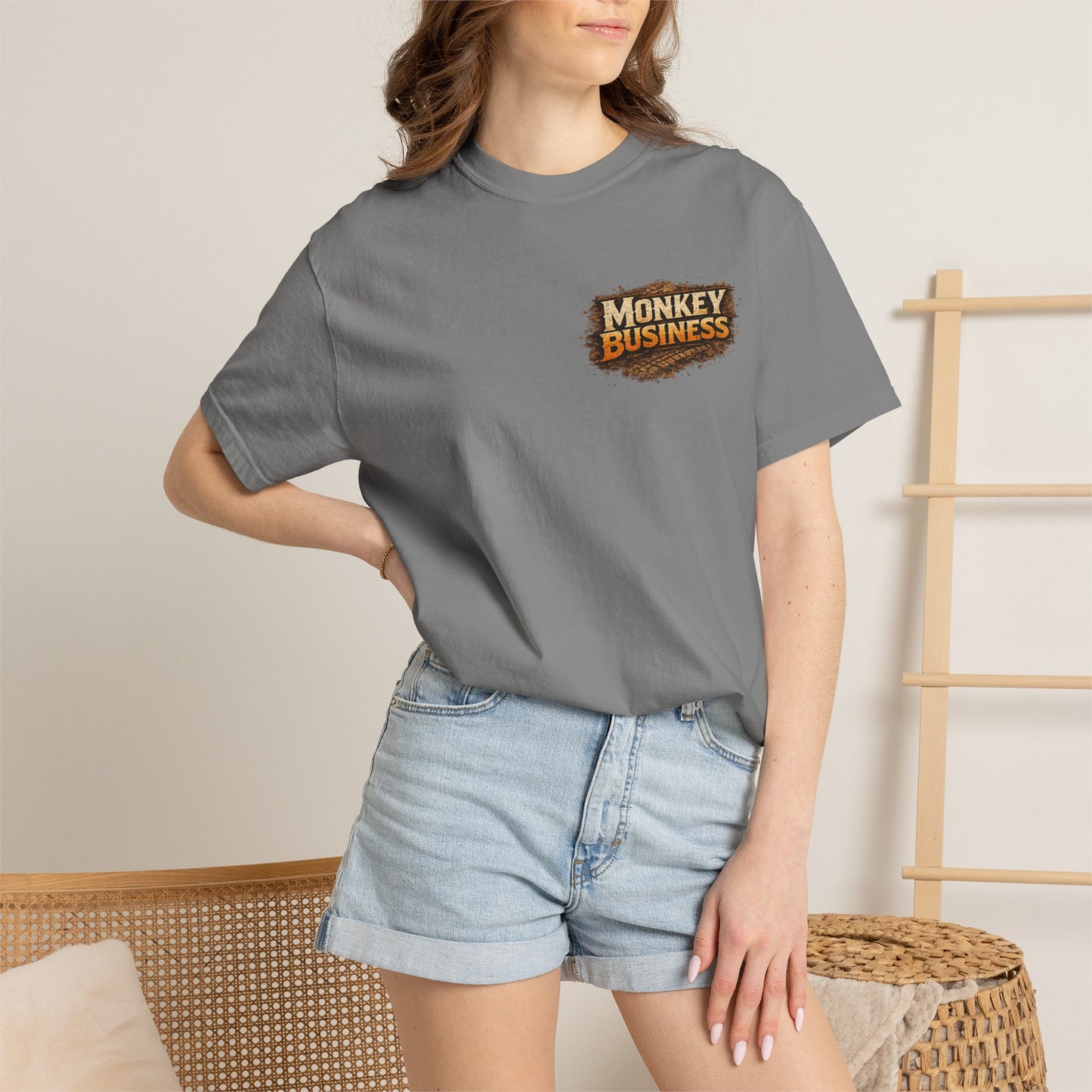 Monkey Business Jeep T-Shirt — Vintage Off-Road Graphic Tee