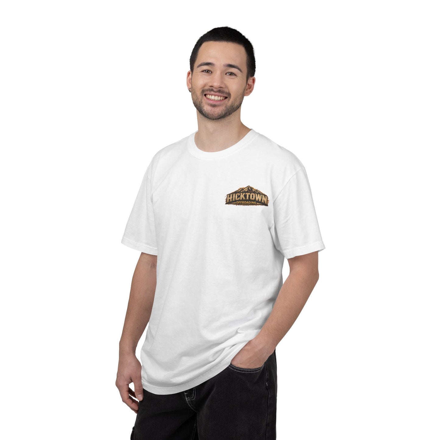 Hicktown Offroading Garage T-Shirt featuring Doc Holliday and Monkey Business