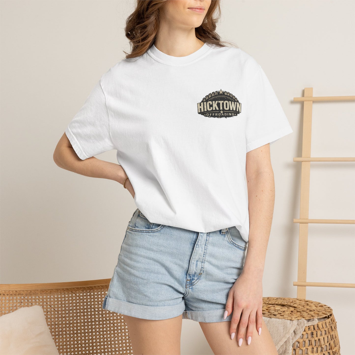 Hicktown Built in America T-Shirt — 1776–2026 250 Years of Freedom Vintage Flag Tee