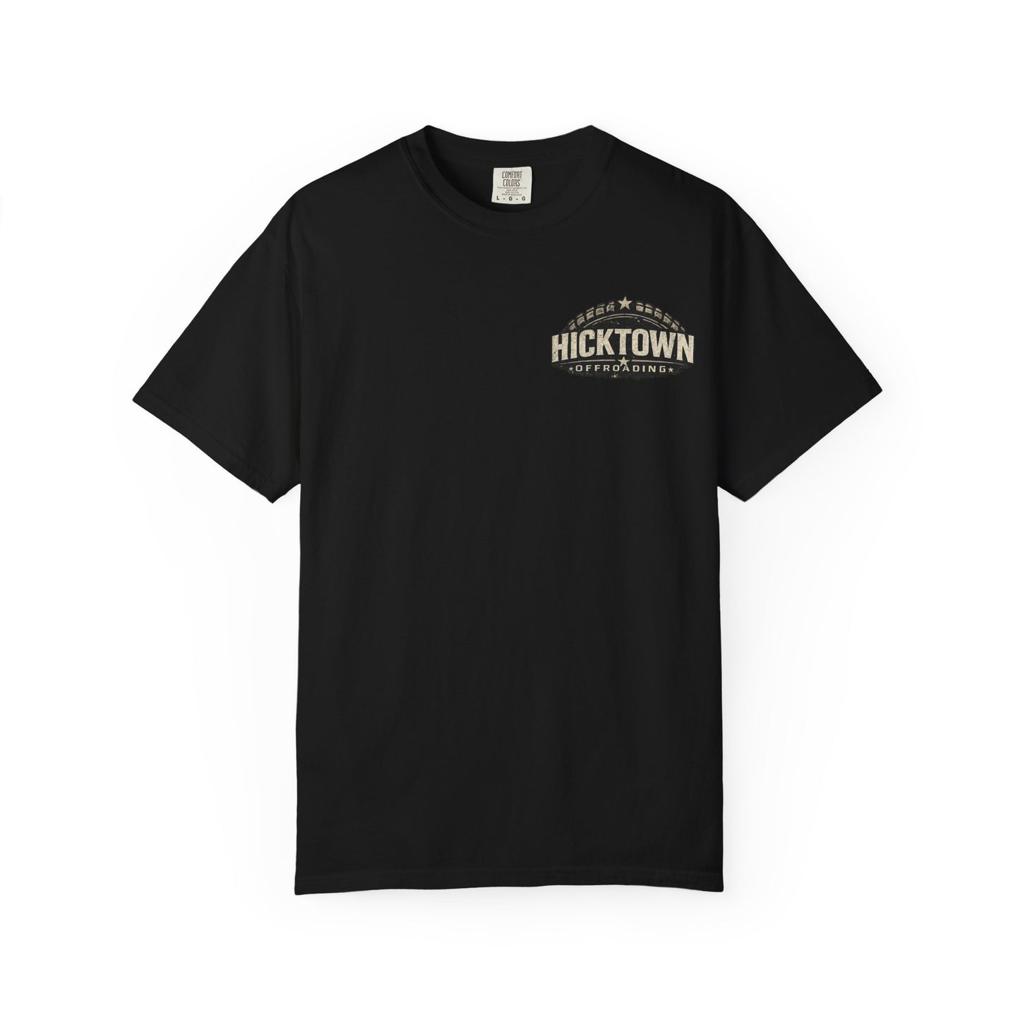 Hicktown Built in America T-Shirt — 1776–2026 250 Years of Freedom Vintage Flag Tee