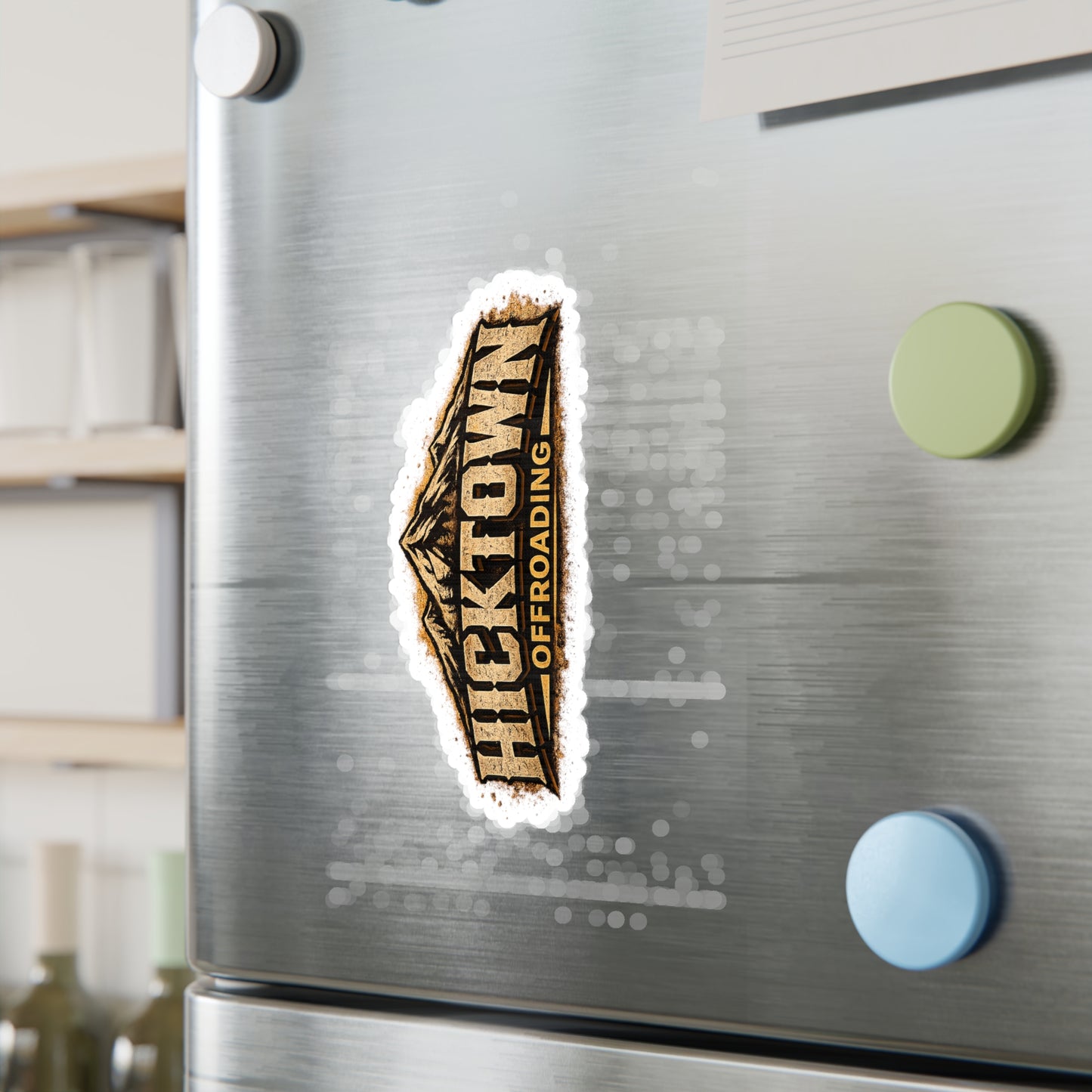 Hicktown Offroading Vinyl Sticker — Kiss-Cut Decal