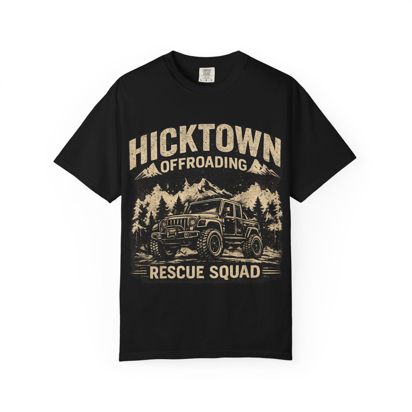 Hicktown Offroading Rescue Squad T-Shirt