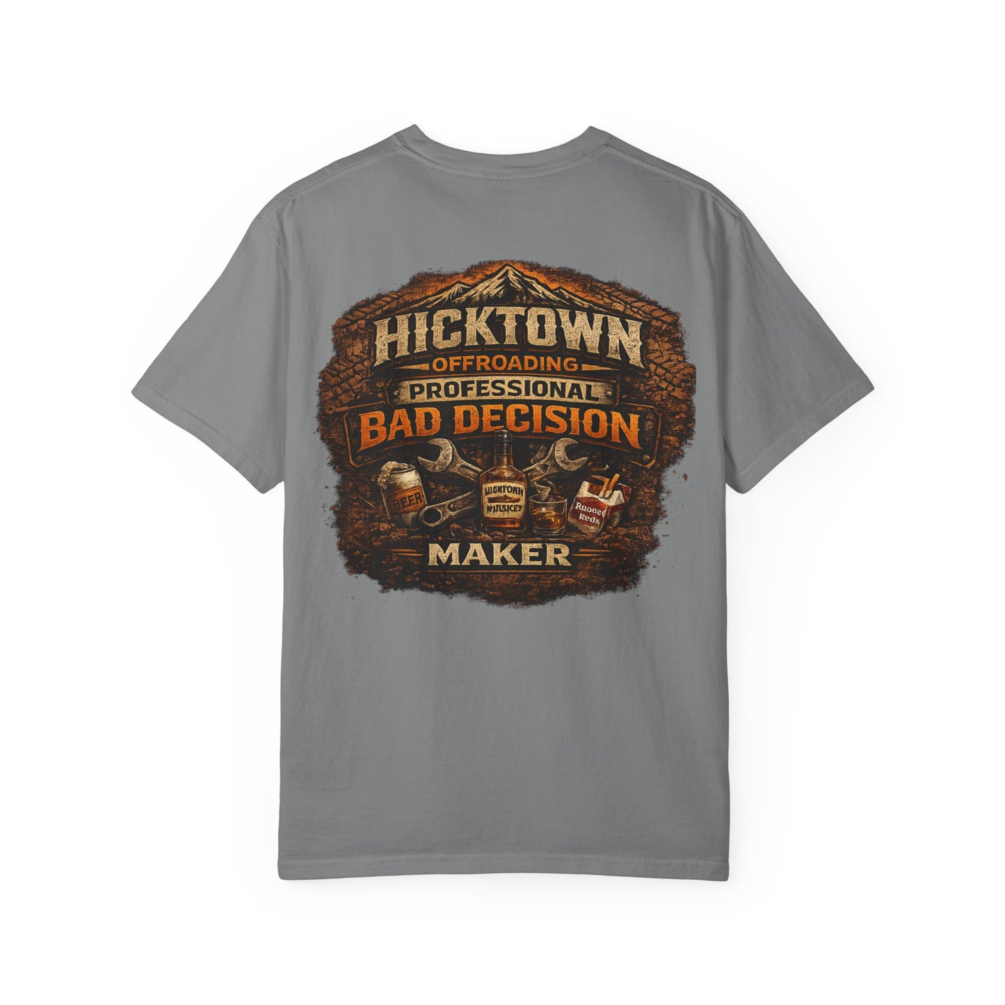 Hicktown 'Professional Bad Decision' Offroading T-Shirt
