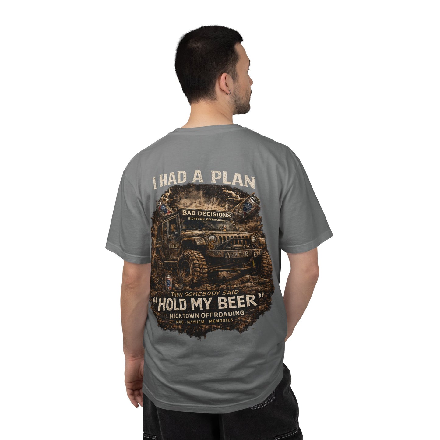 I Had a Plan “Hold My Beer” Offroad Jeep T-Shirt