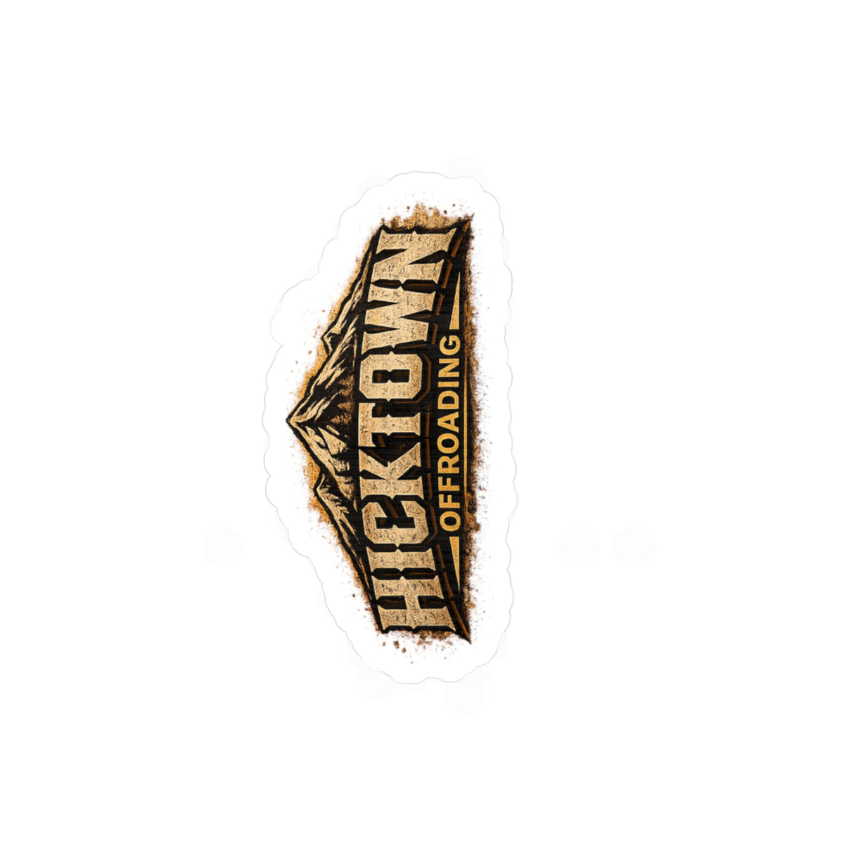 Hicktown Offroading Vinyl Sticker — Kiss-Cut Decal